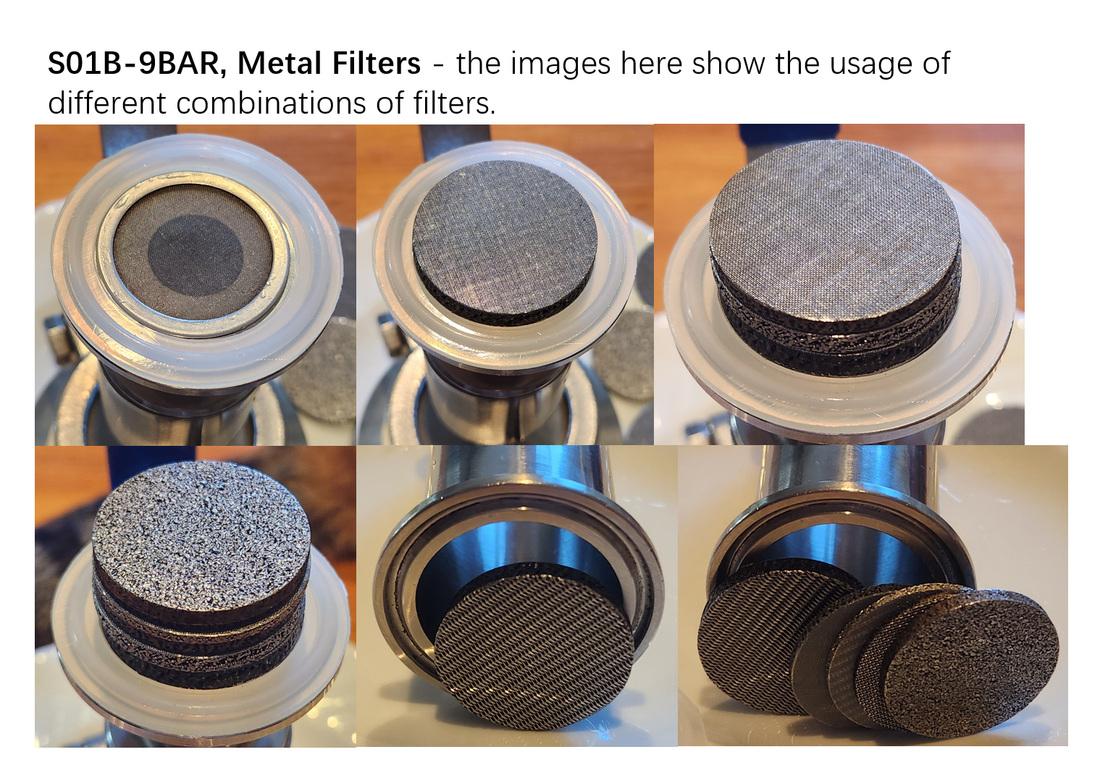 metal filter for MeeBaa S01 Series, 35x3.5mm Powder Sintered SS Filter